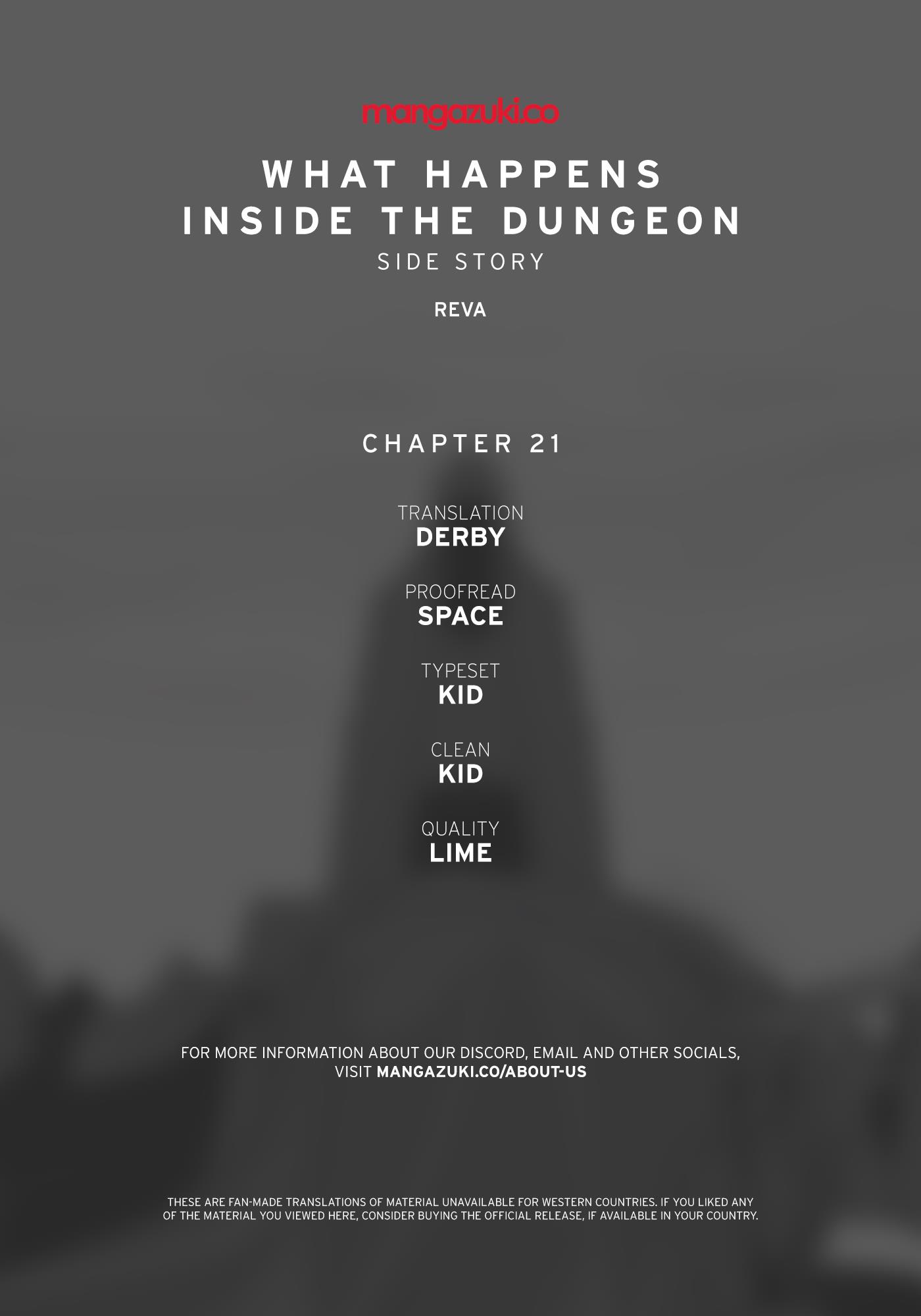 What Happens Inside the Dungeon chapter 131 page 1