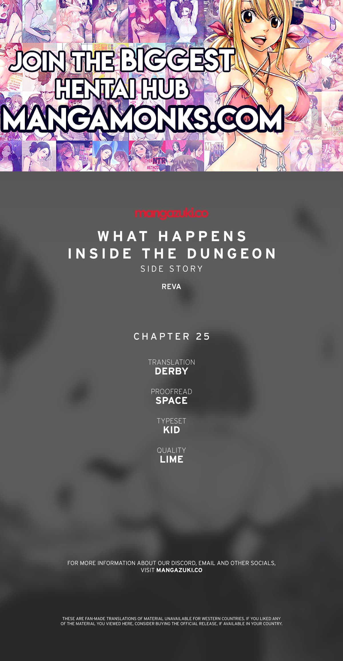 What Happens Inside the Dungeon chapter 135 page 1