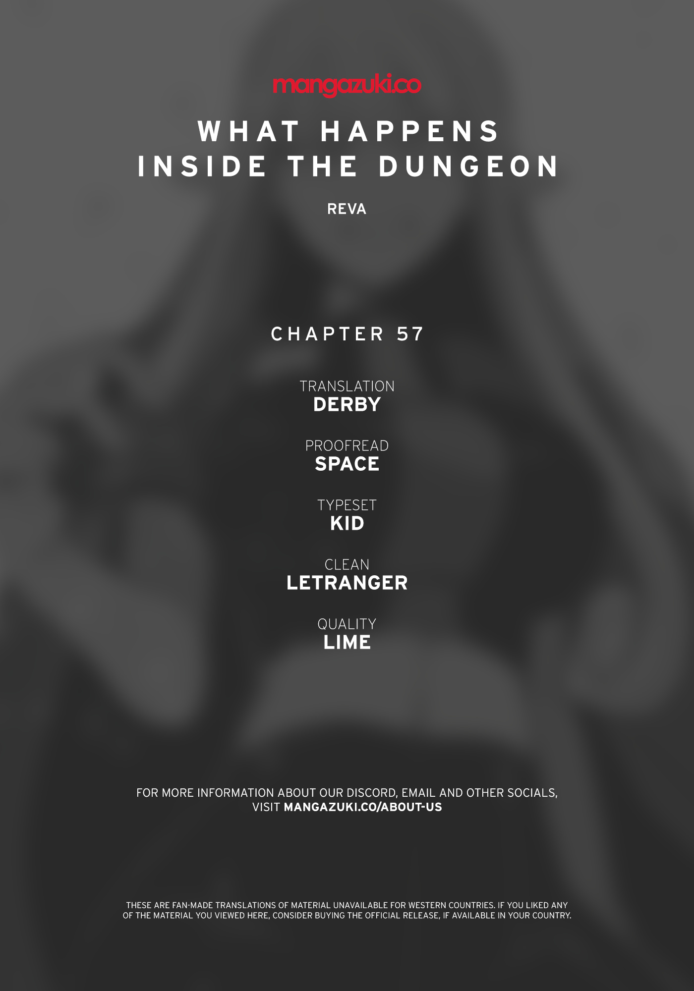 What Happens Inside the Dungeon chapter 57 page 1