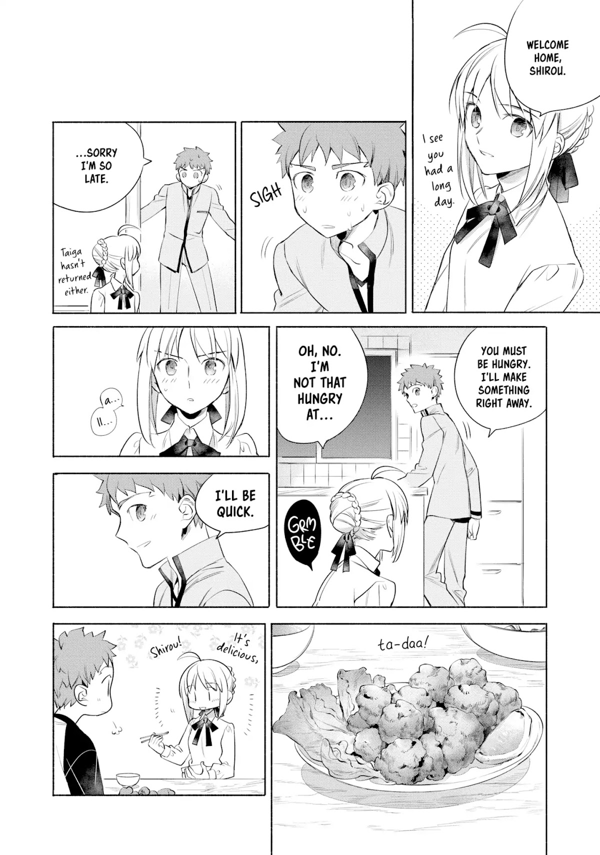 Todays Menu for the Emiya Family chapter 10 page 13