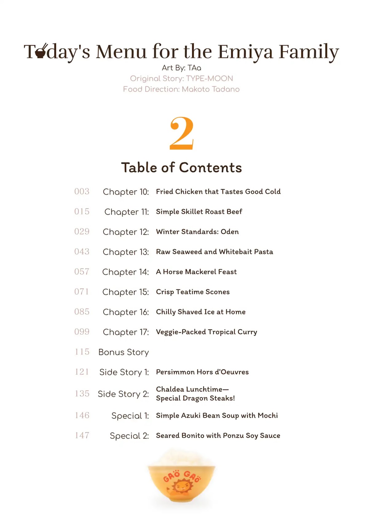 Todays Menu for the Emiya Family chapter 10 page 3