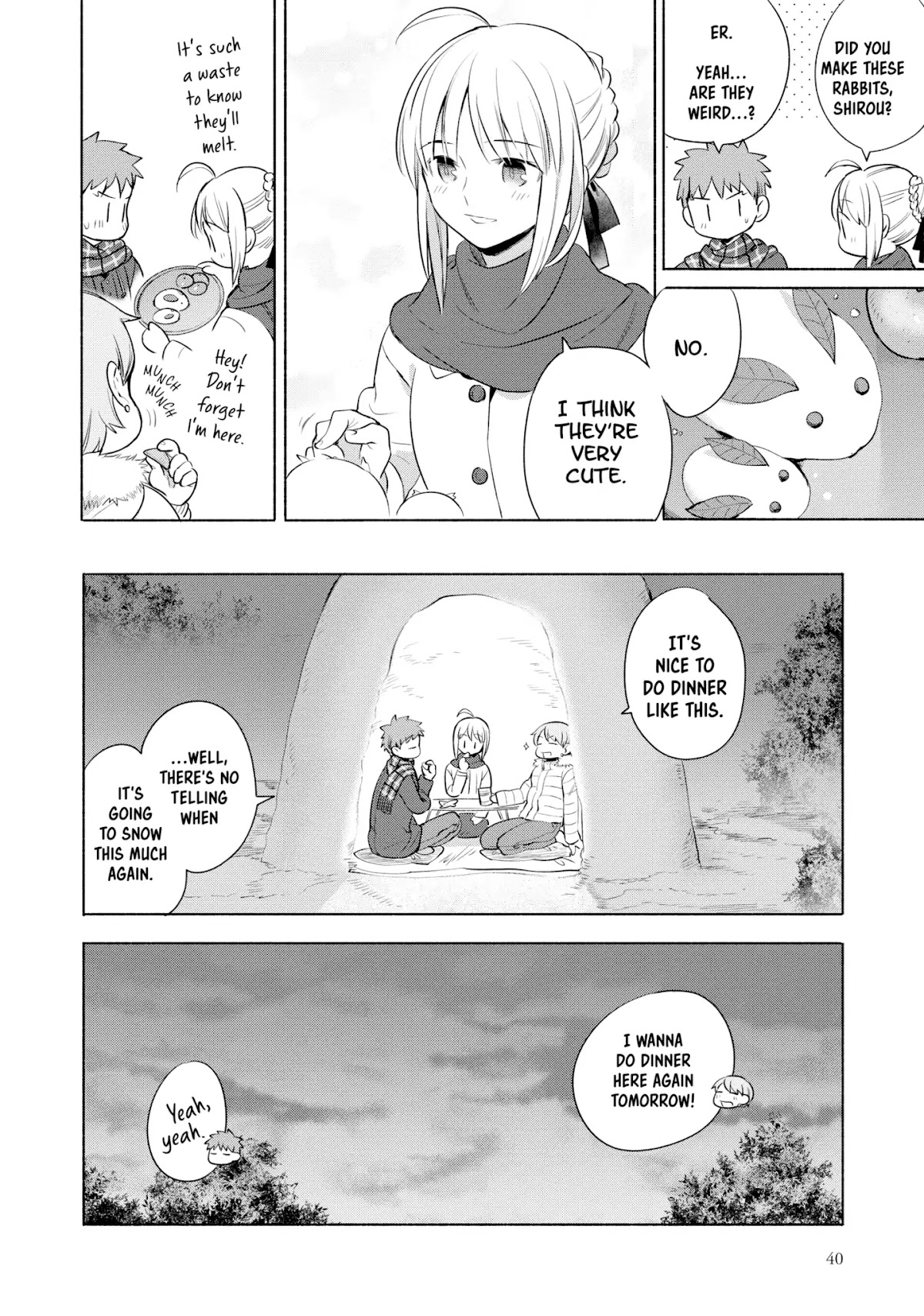 Todays Menu for the Emiya Family chapter 12 page 12