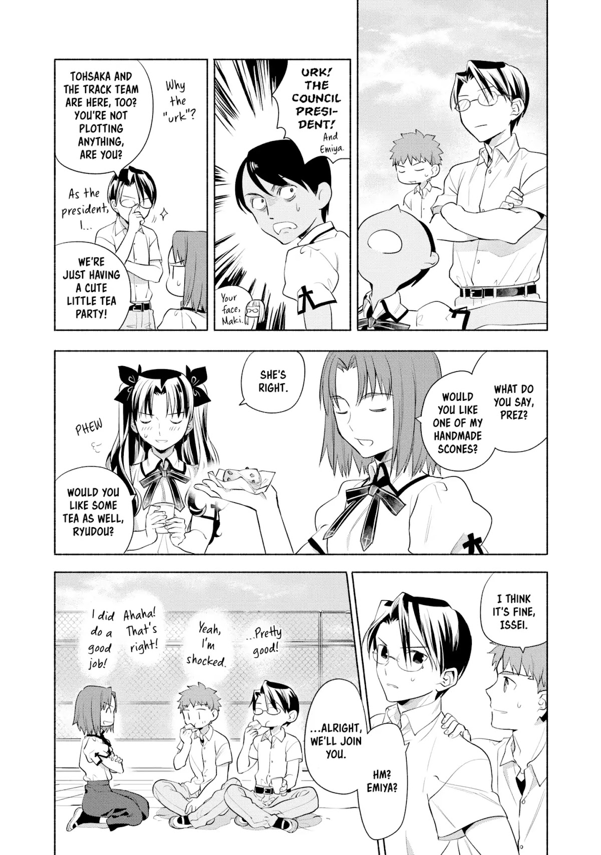 Todays Menu for the Emiya Family chapter 15 page 12