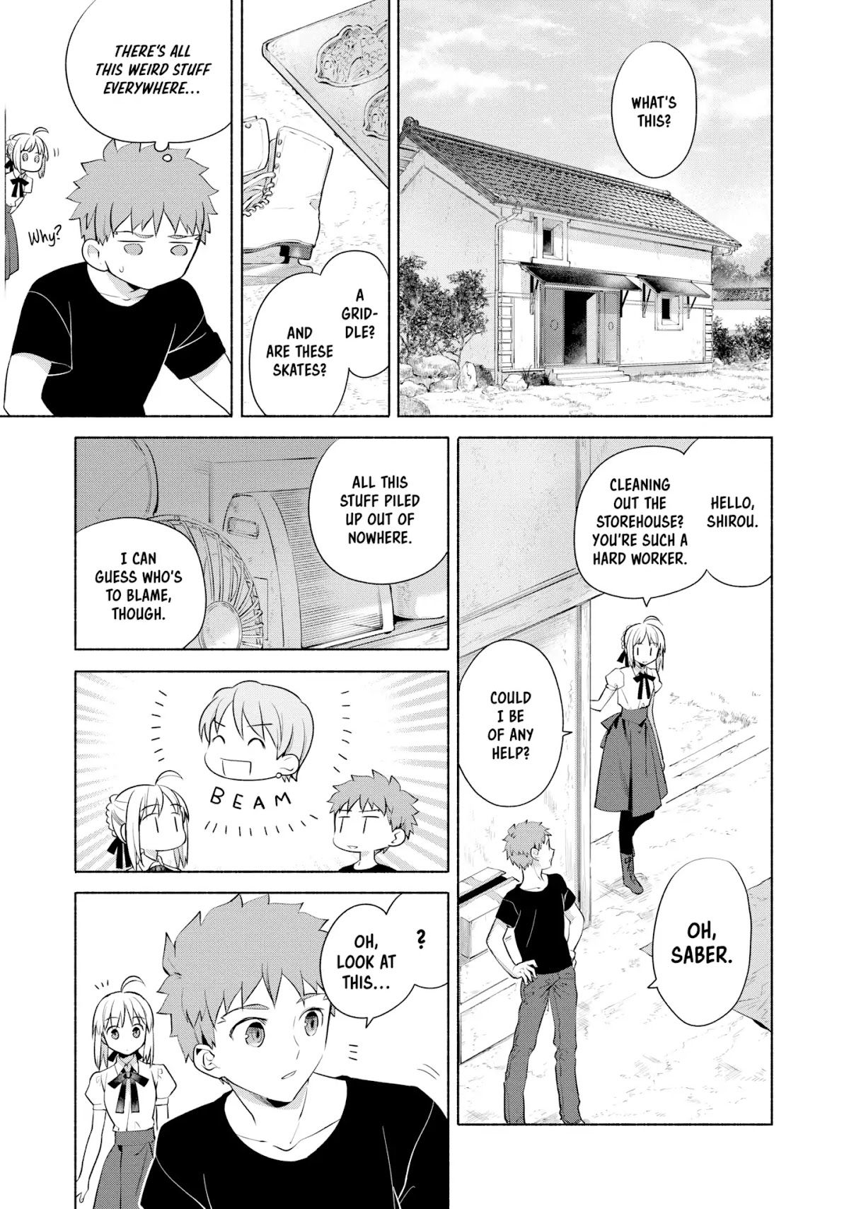 Todays Menu for the Emiya Family chapter 16 page 1