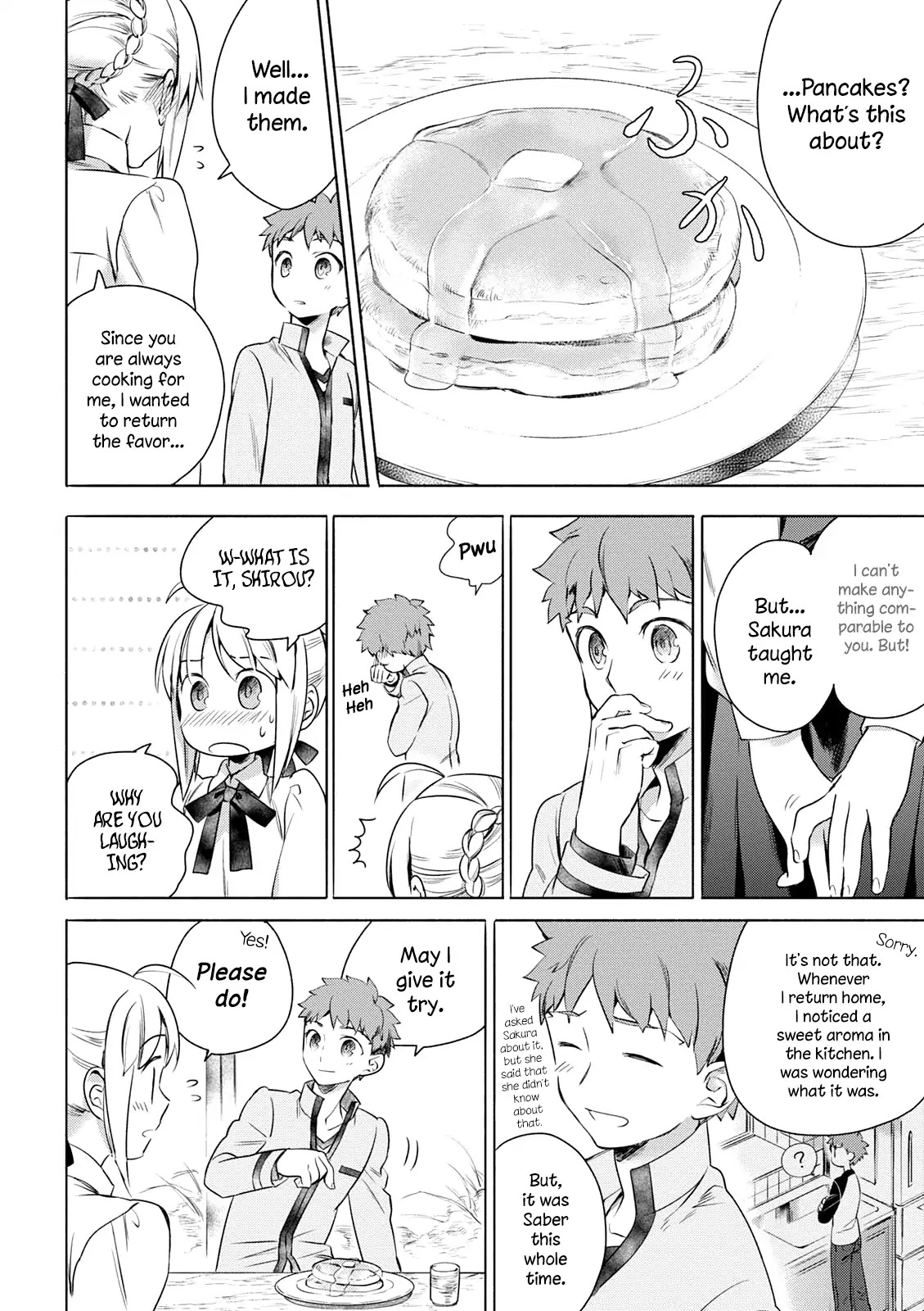Todays Menu for the Emiya Family chapter 9.3 page 5