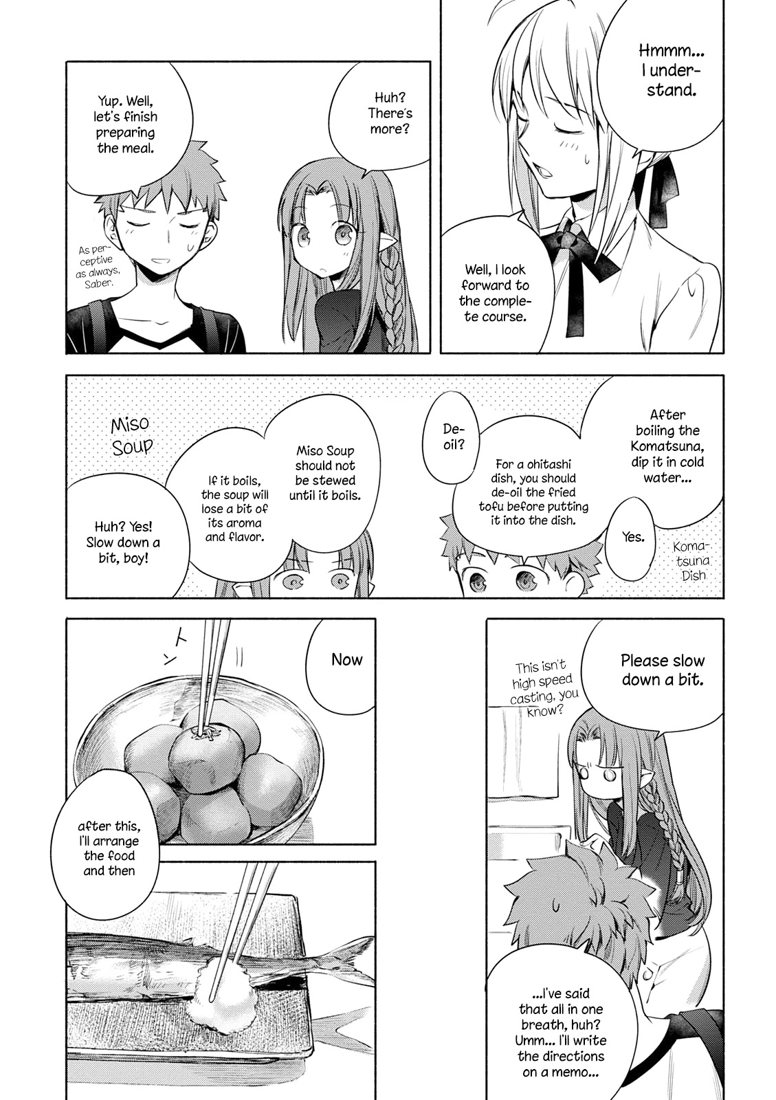 Todays Menu for the Emiya Family chapter 9 page 10