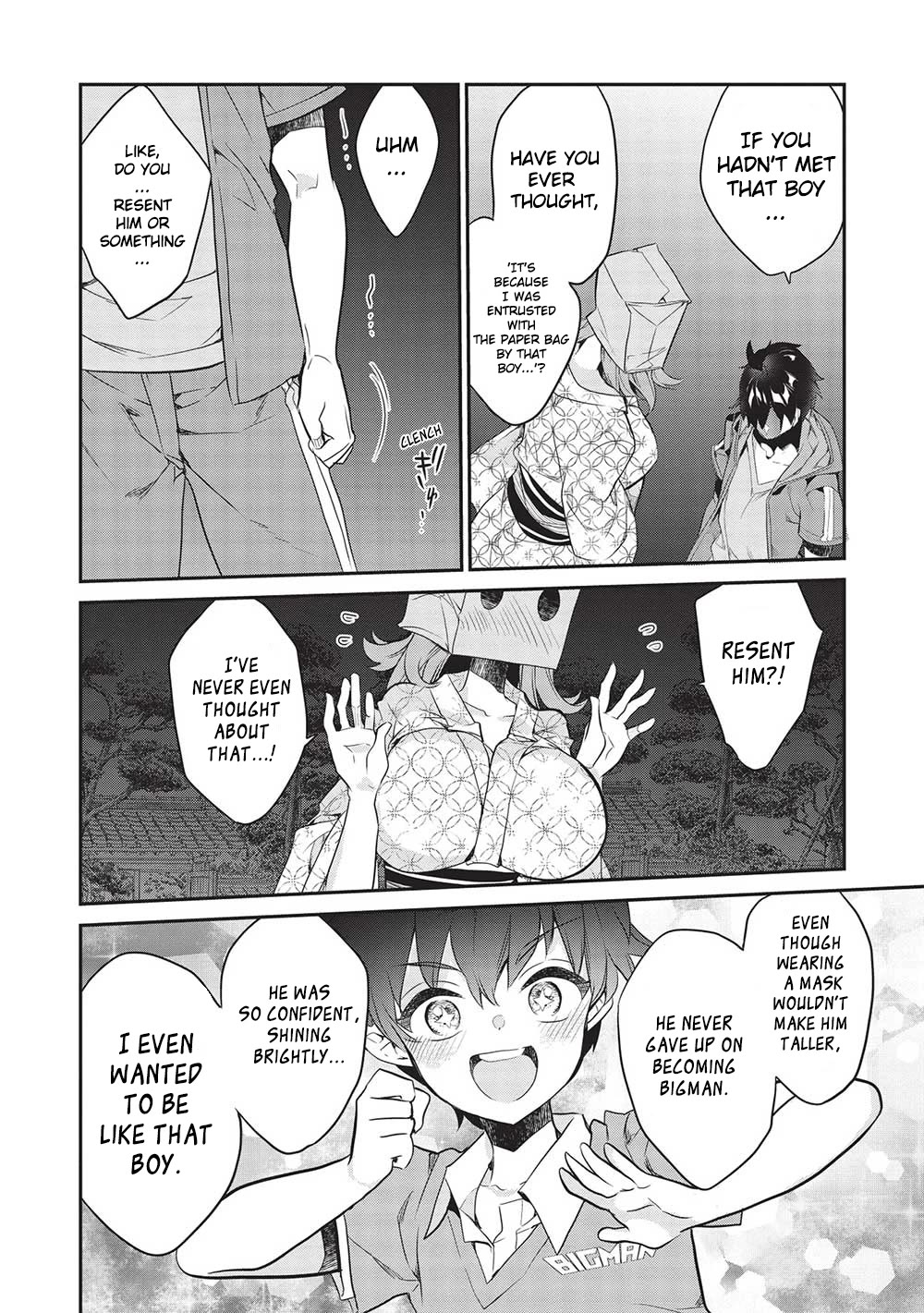 What's under Kamiyama-san's paper bag? chapter 18 page 18