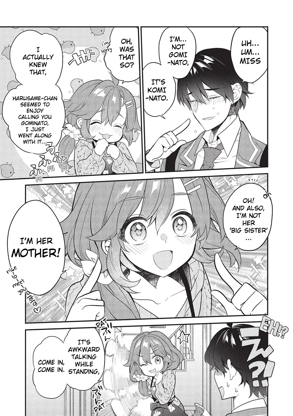 What's under Kamiyama-san's paper bag? chapter 24 page 5
