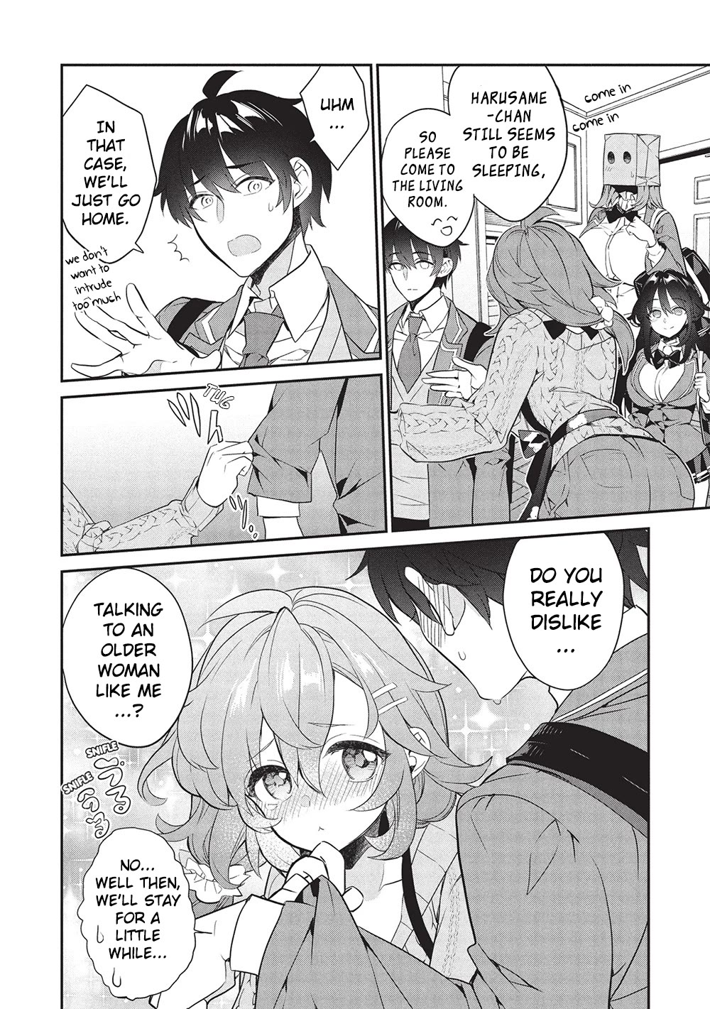 What's under Kamiyama-san's paper bag? chapter 24 page 6