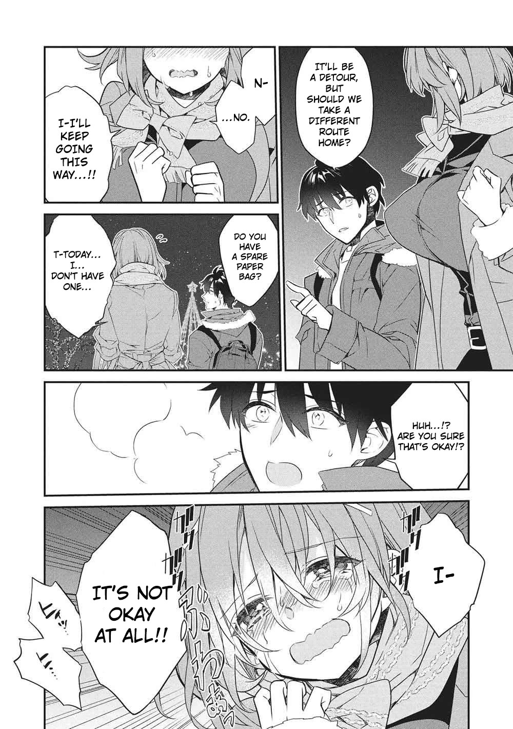 What's under Kamiyama-san's paper bag? chapter 26 page 27