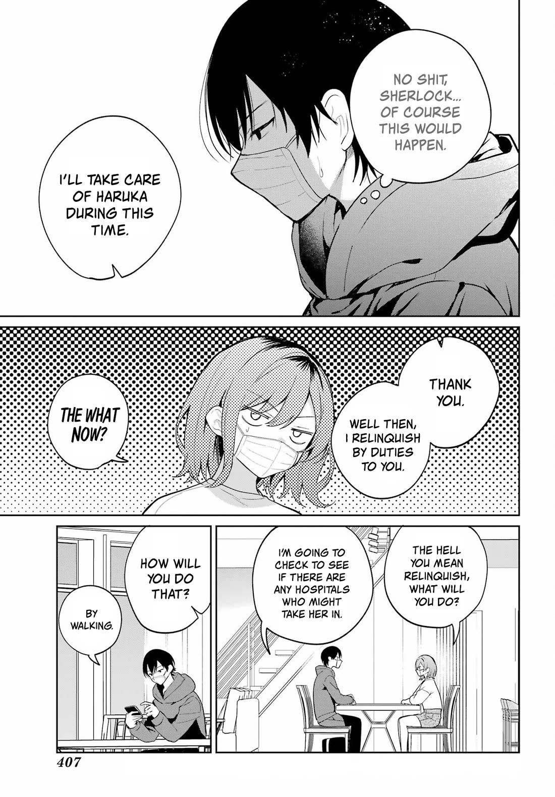 When I Got to Remote Class, I had to Move in with the Most Beautiful Girl in My Class chapter 10 page 7