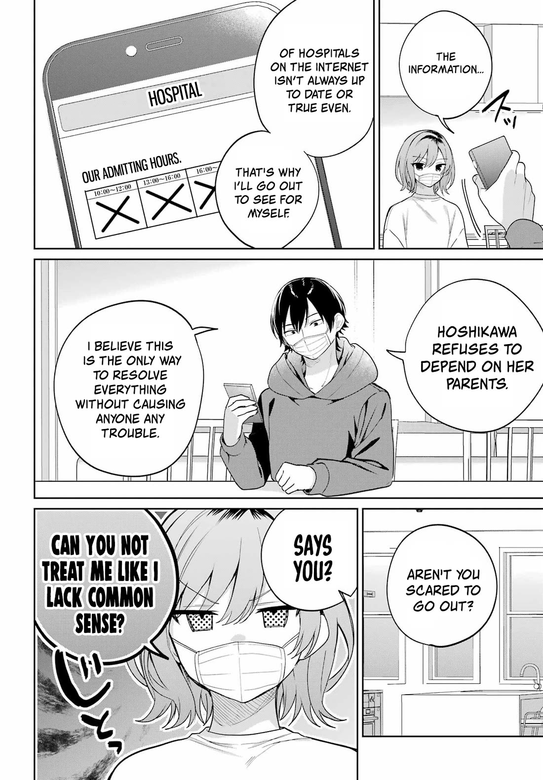 When I Got to Remote Class, I had to Move in with the Most Beautiful Girl in My Class chapter 10 page 8