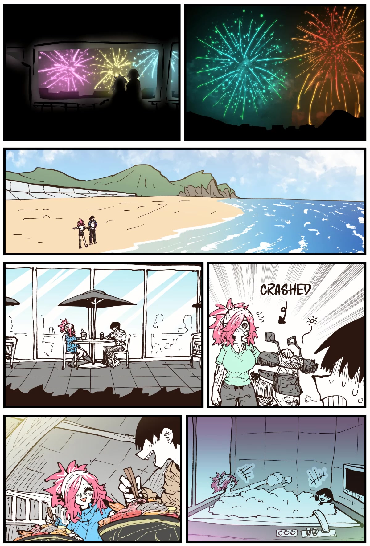 When I Returned to My Hometown, My Childhood Friend was Broken chapter 40 page 2