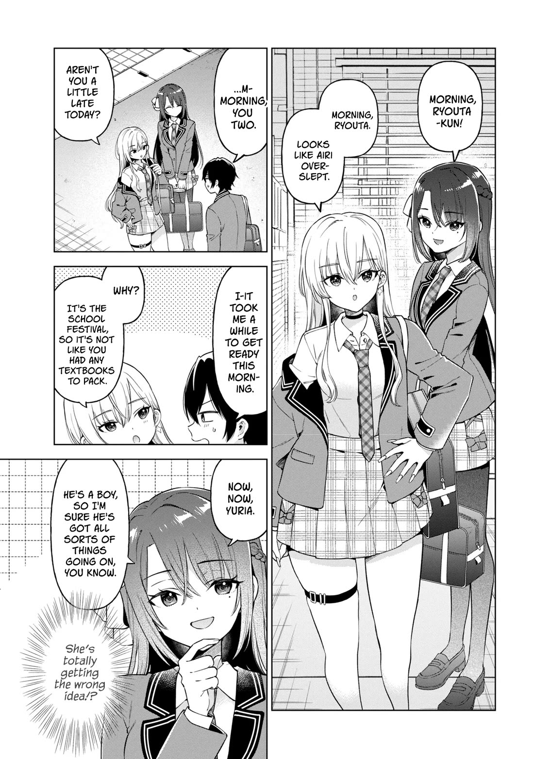 When the Introverted Me Got Surrounded by S-Tier Beauties After a Seat Change, a Secret Relationship Began chapter 11 page 19