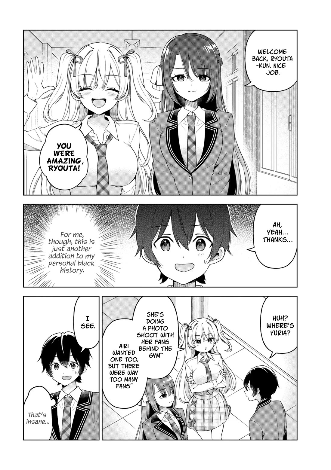 When the Introverted Me Got Surrounded by S-Tier Beauties After a Seat Change, a Secret Relationship Began chapter 12 page 16