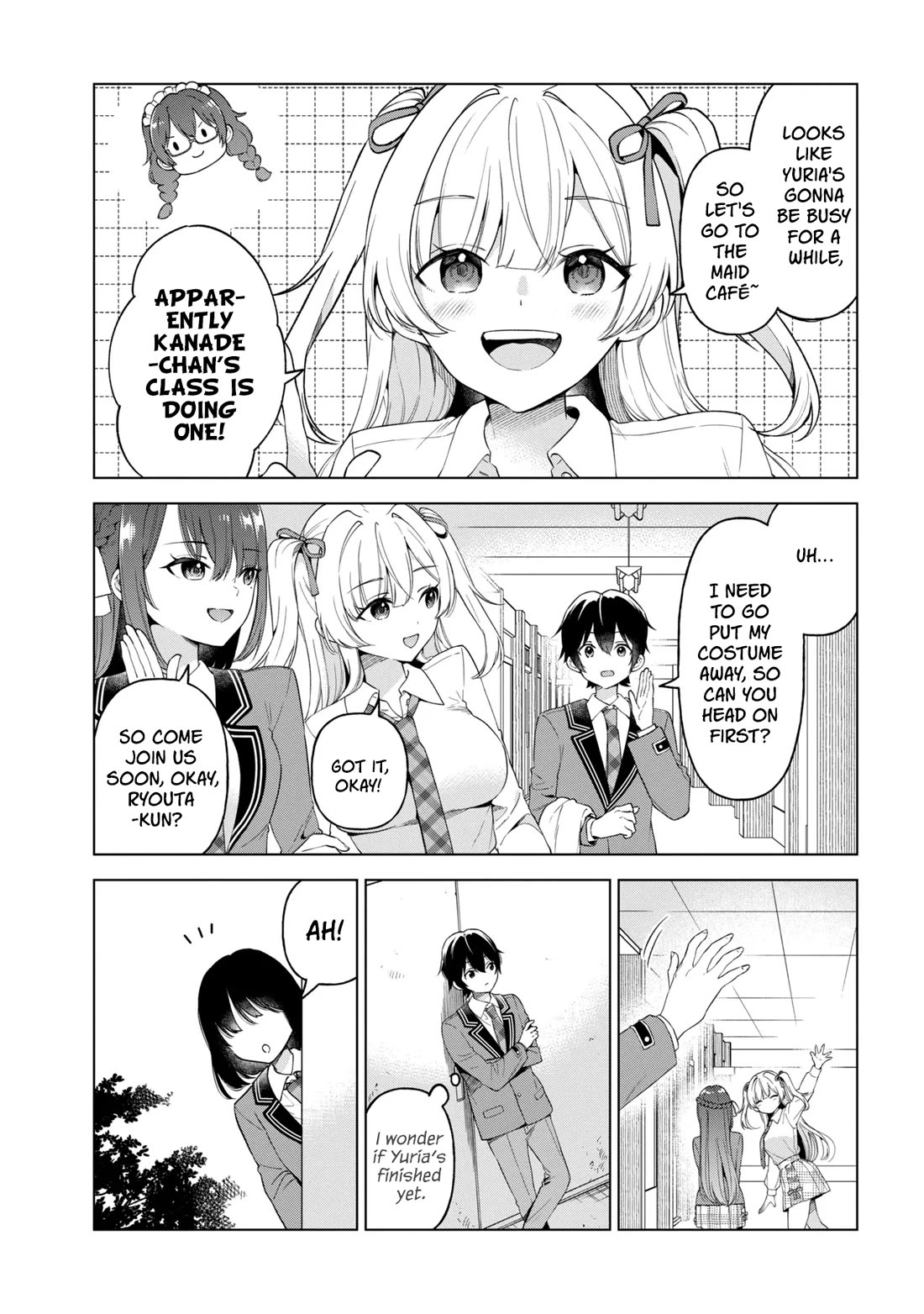 When the Introverted Me Got Surrounded by S-Tier Beauties After a Seat Change, a Secret Relationship Began chapter 12 page 17