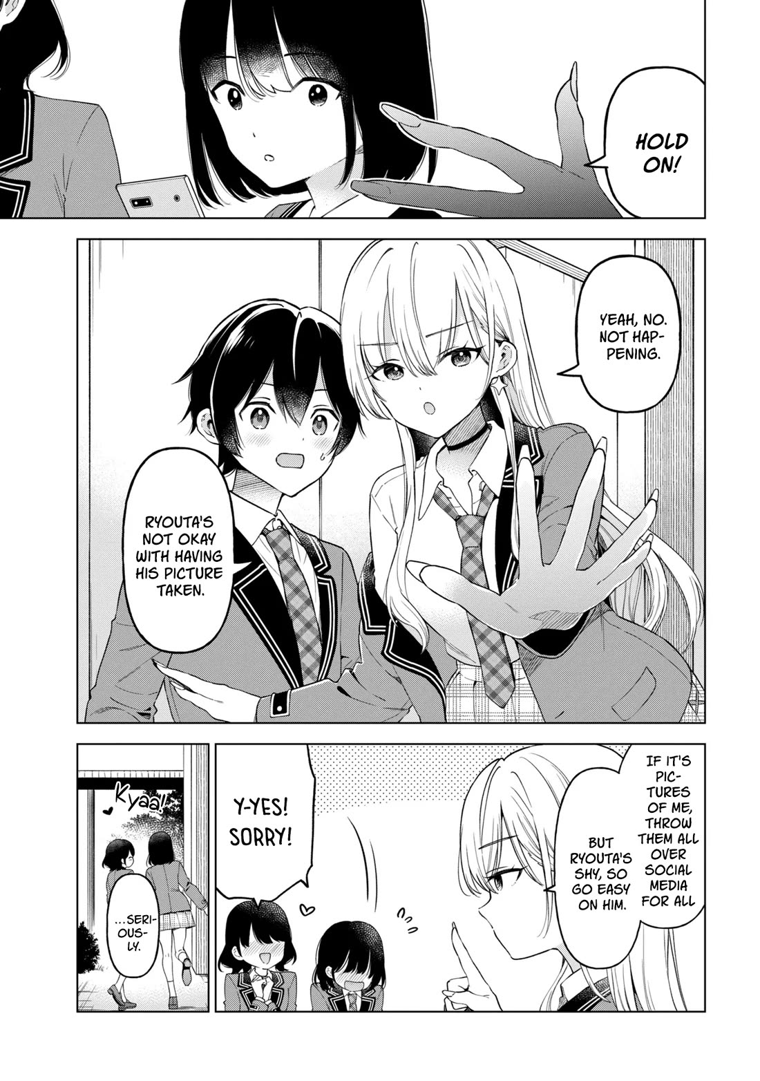 When the Introverted Me Got Surrounded by S-Tier Beauties After a Seat Change, a Secret Relationship Began chapter 12 page 19