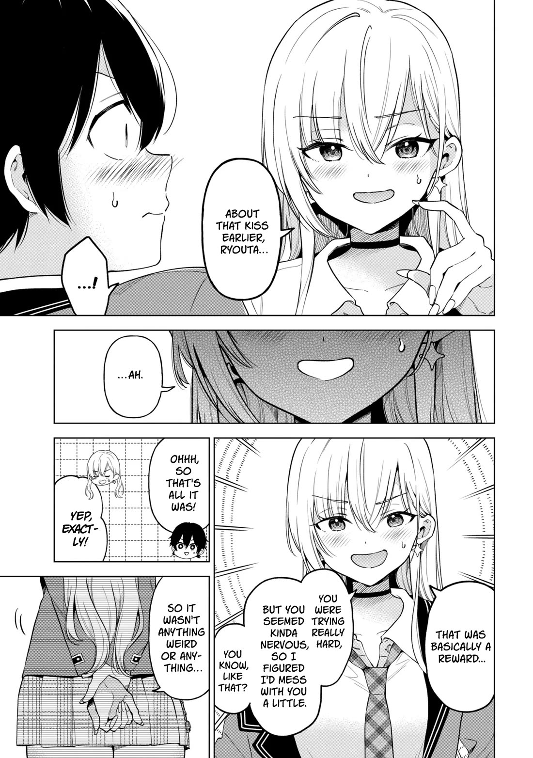 When the Introverted Me Got Surrounded by S-Tier Beauties After a Seat Change, a Secret Relationship Began chapter 12 page 21