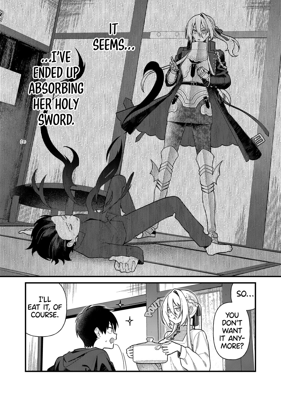 Whenever I Get Home, the "Kukkoro Knight" Is Always There chapter 3 page 8