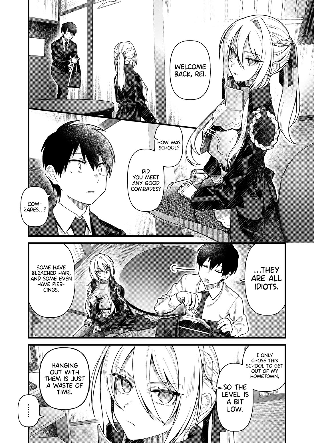 Whenever I Get Home, the "Kukkoro Knight" Is Always There chapter 4 page 7