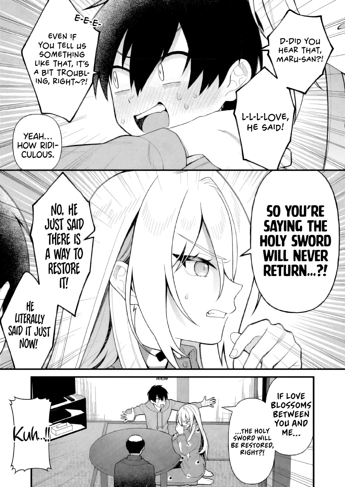 Whenever I Get Home, the "Kukkoro Knight" Is Always There chapter 7 page 12