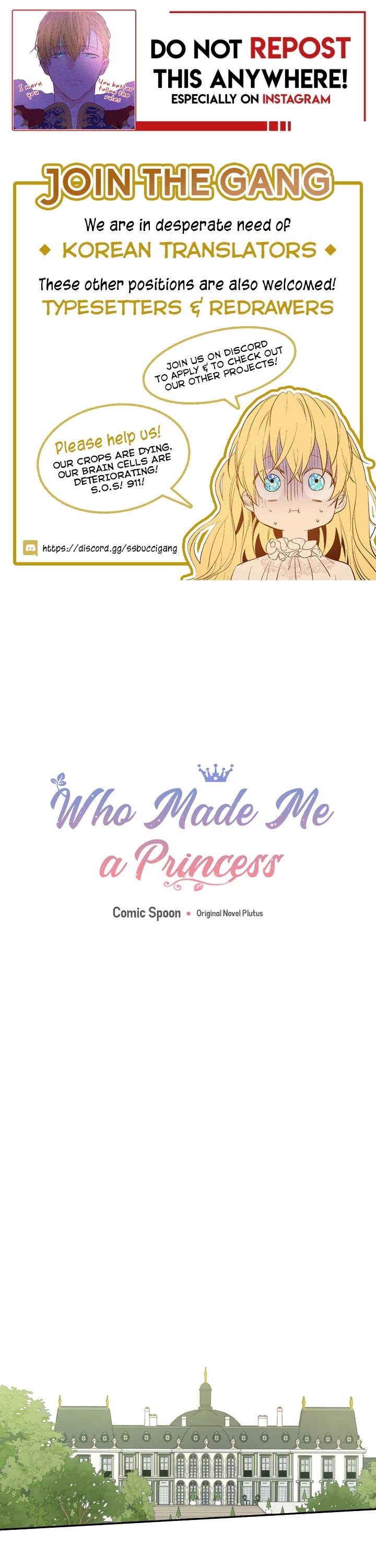 Who Made Me a Princess chapter 85 page 1