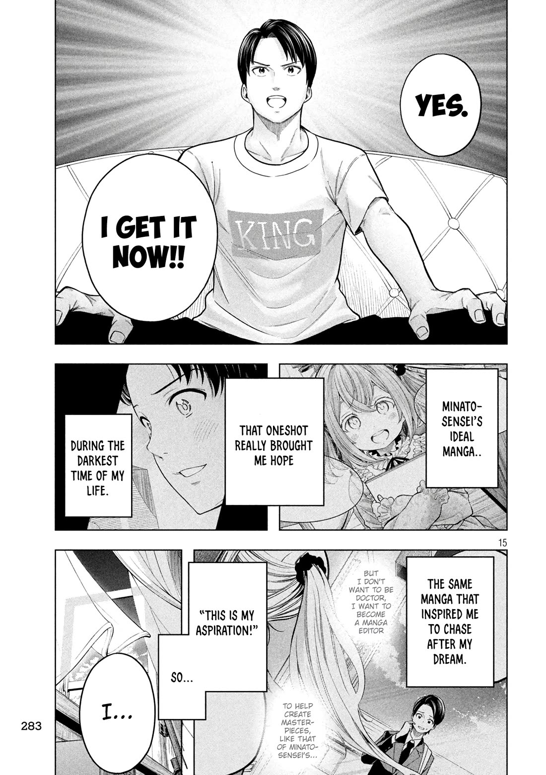 Why are you here Sensei!? chapter 116 page 16