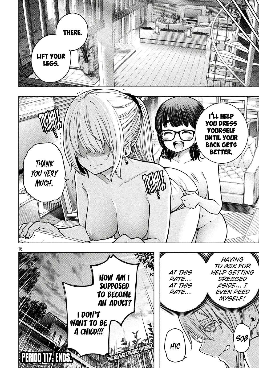 Why are you here Sensei!? chapter 117 page 17