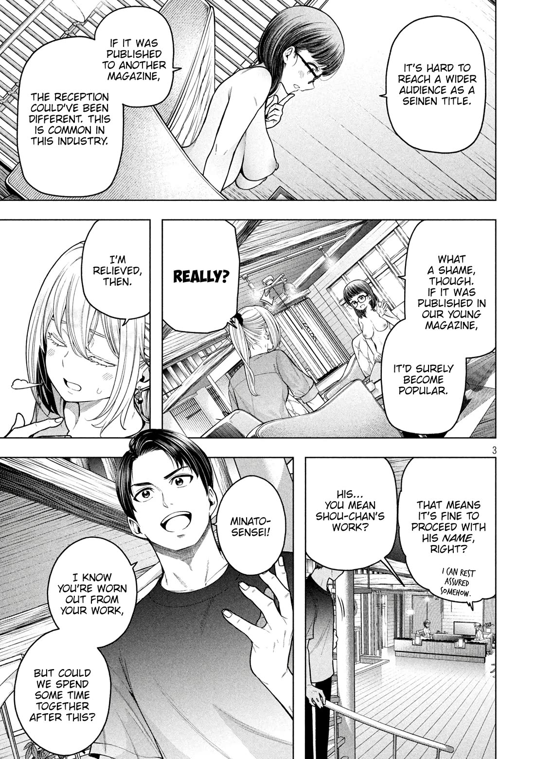 Why are you here Sensei!? chapter 117 page 4