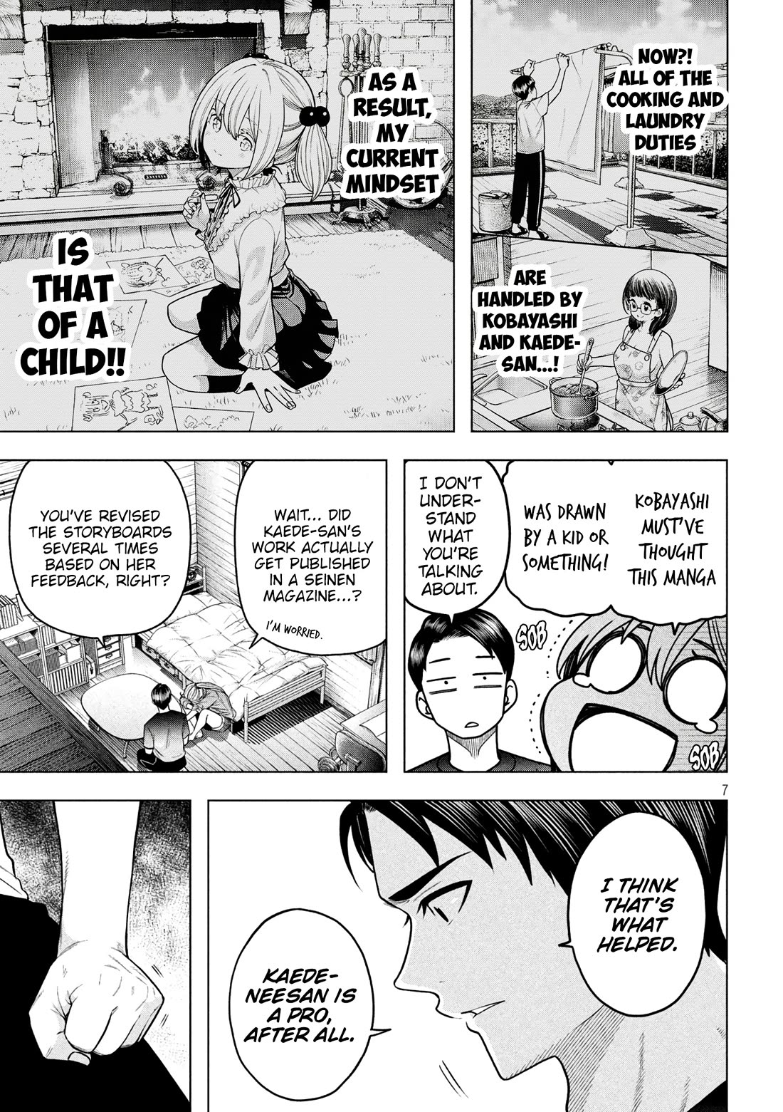 Why are you here Sensei!? chapter 117 page 8