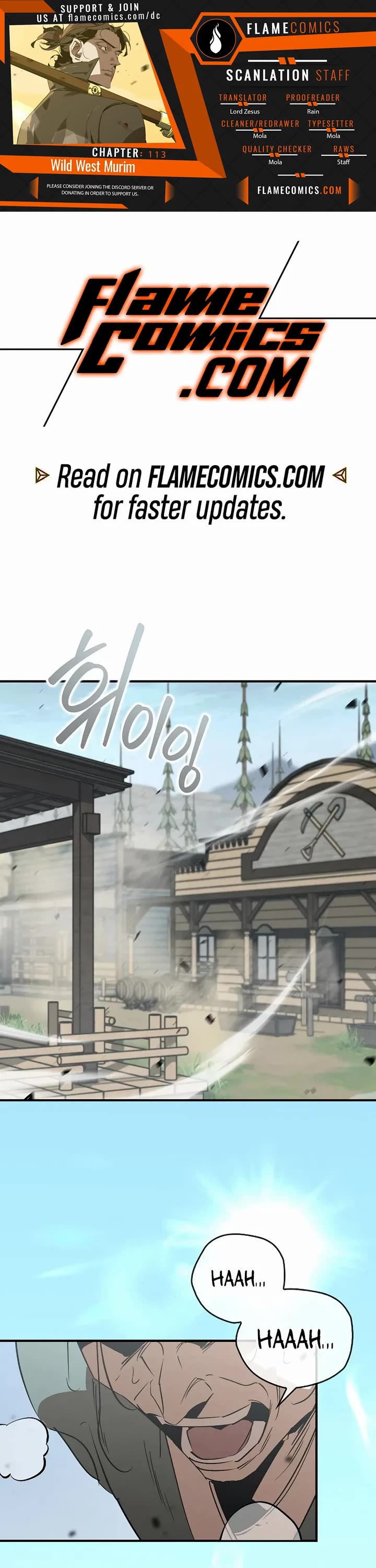 Wild West Murim chapter 113 page 1