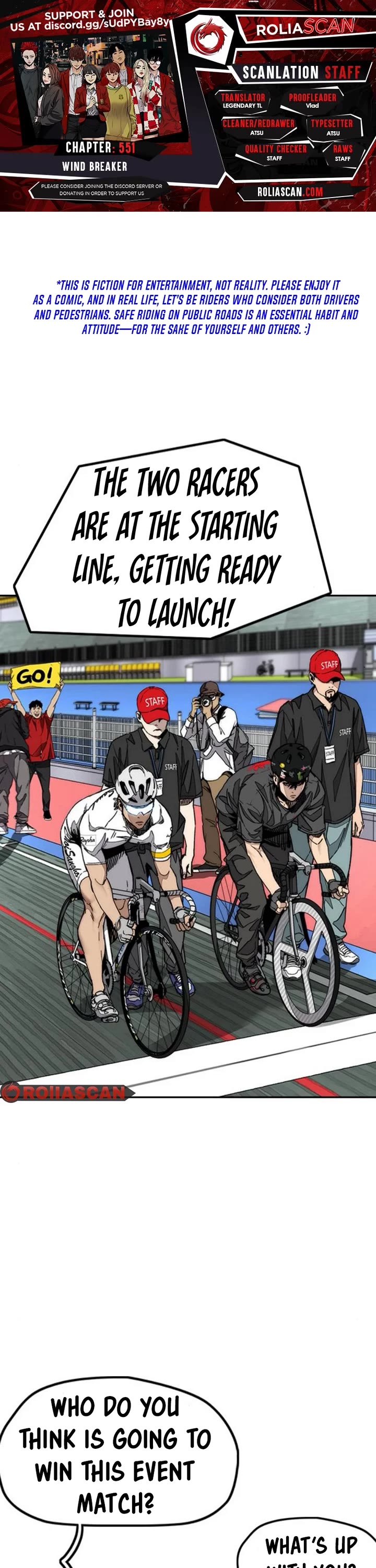 Wind Breaker chapter 551 page 1
