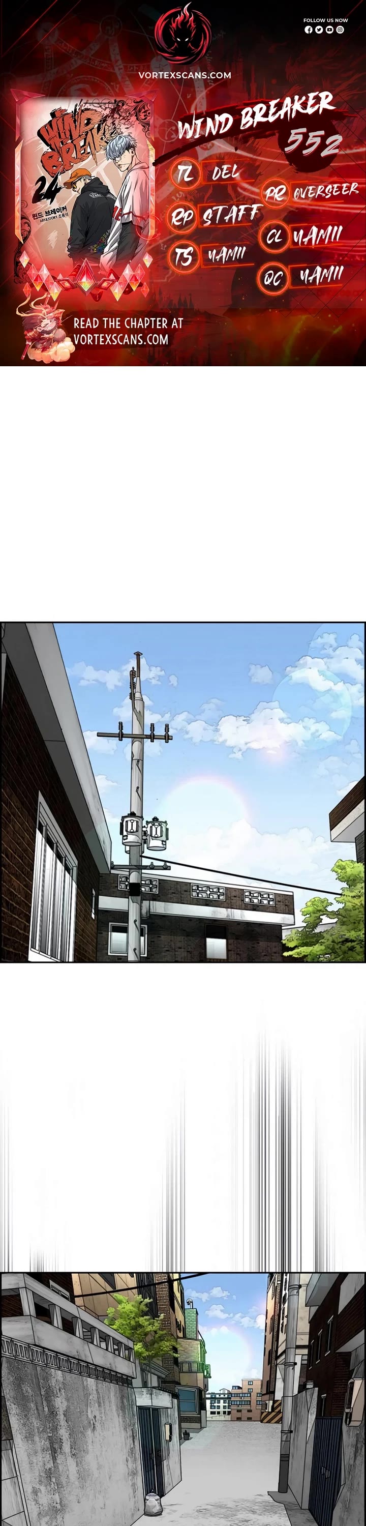 Wind Breaker chapter 552 page 1