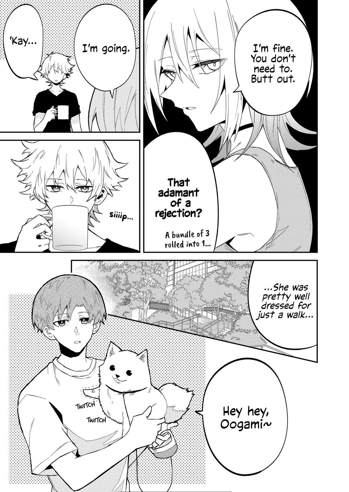 Wolf-chan Is Trying to Feign Indifference chapter 26 page 3