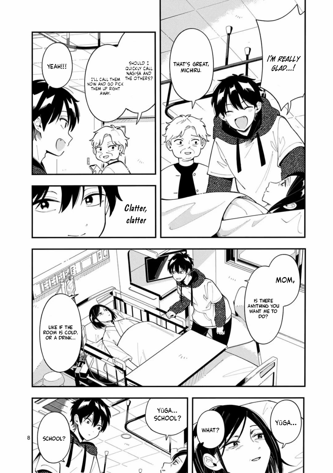 Wolf Falls in Love with Moon chapter 41 page 8