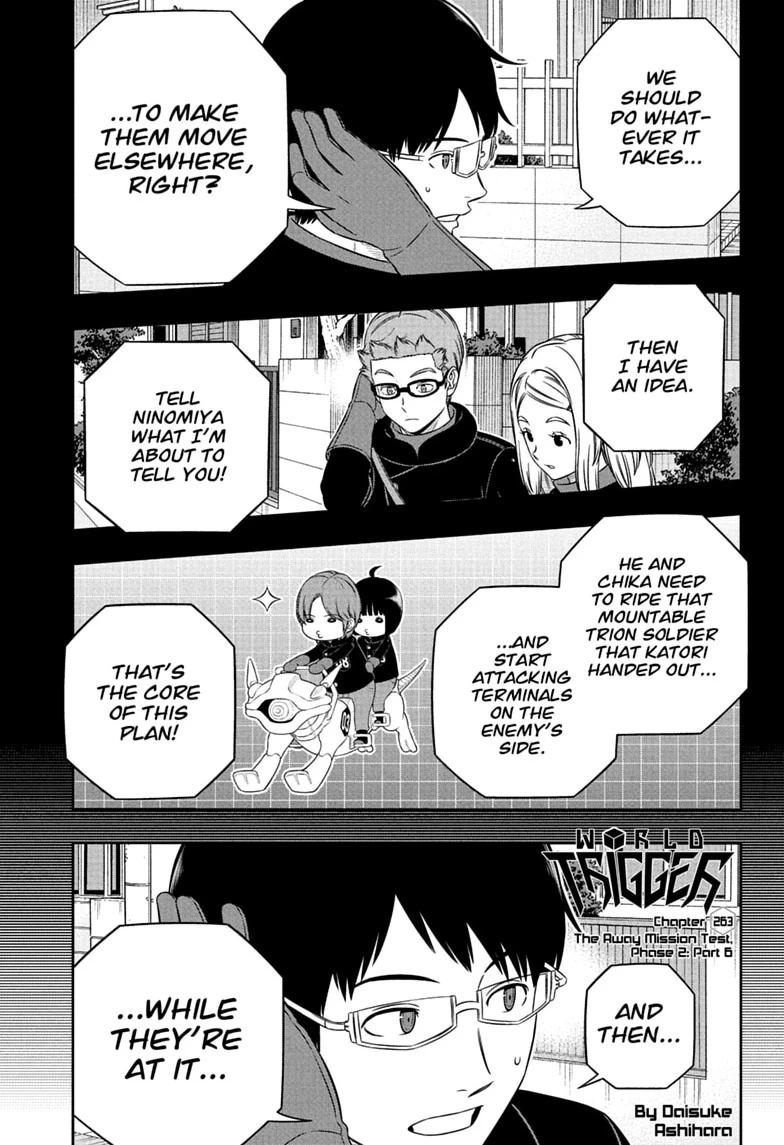 World Trigger chapter 263 page 1