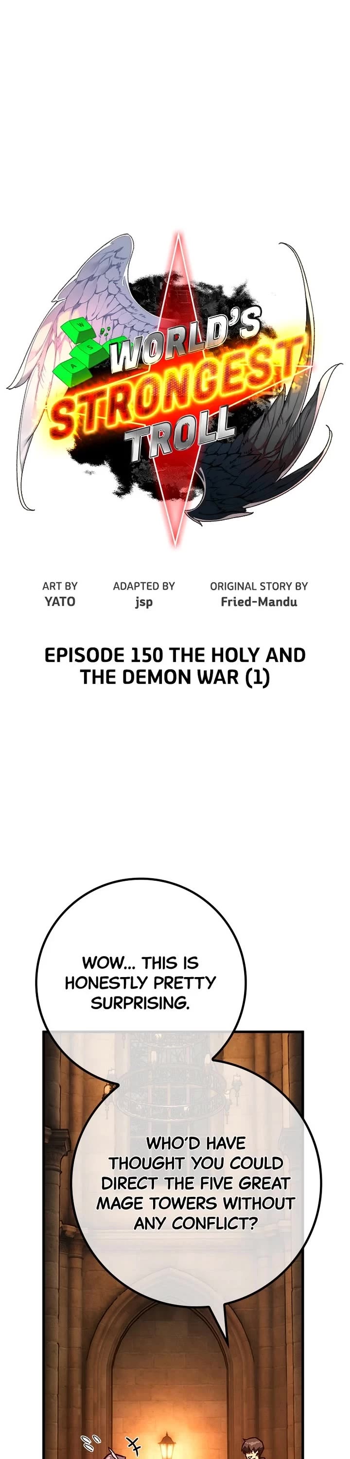 World’s Strongest Troll chapter 150 page 8