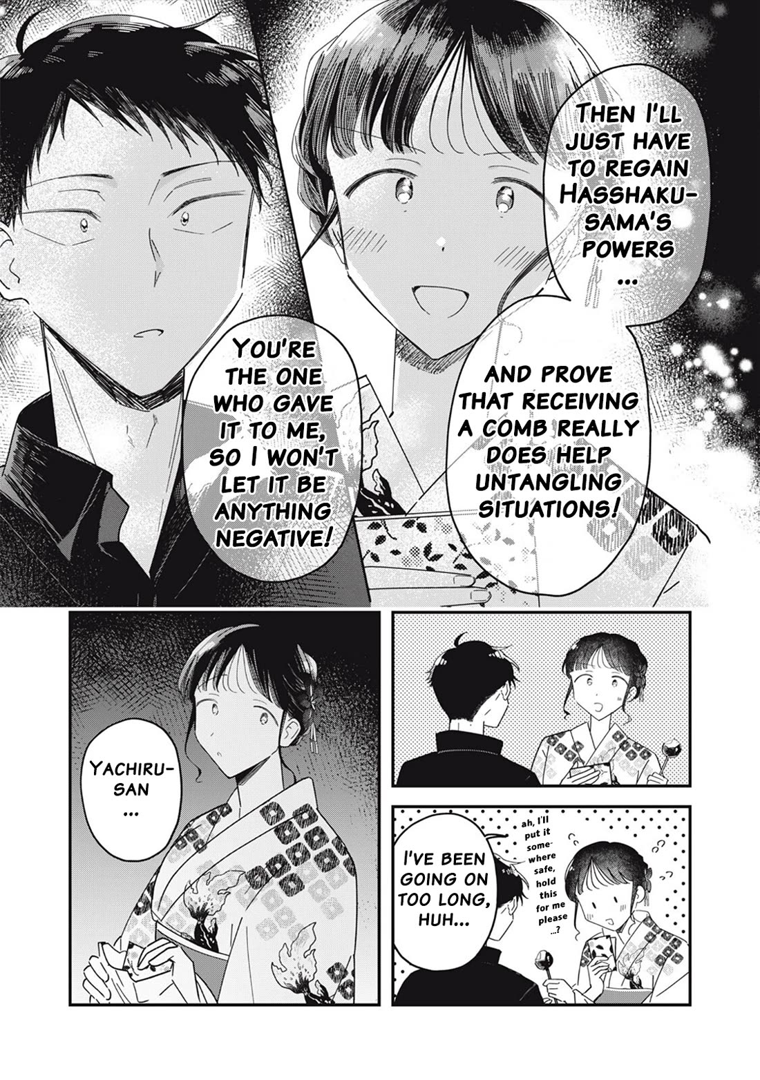 Yachiru-san Grows When Praised chapter 13.2 page 12