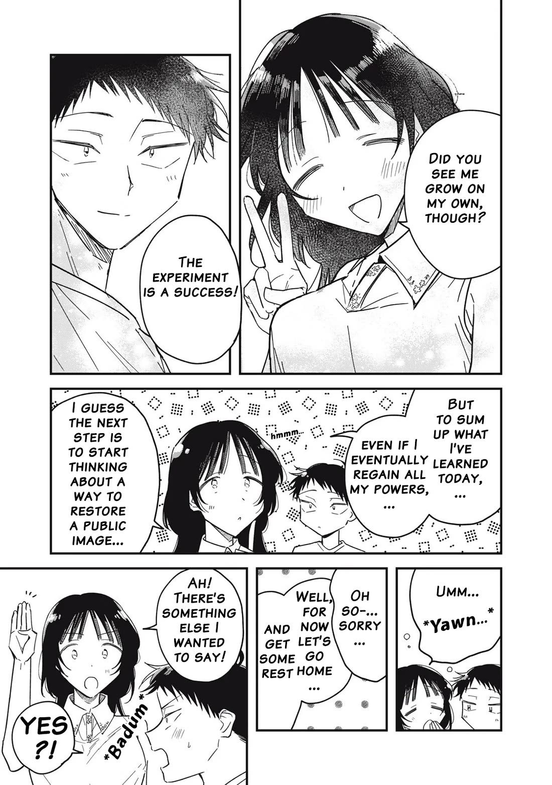 Yachiru-san Grows When Praised chapter 16.2 page 14