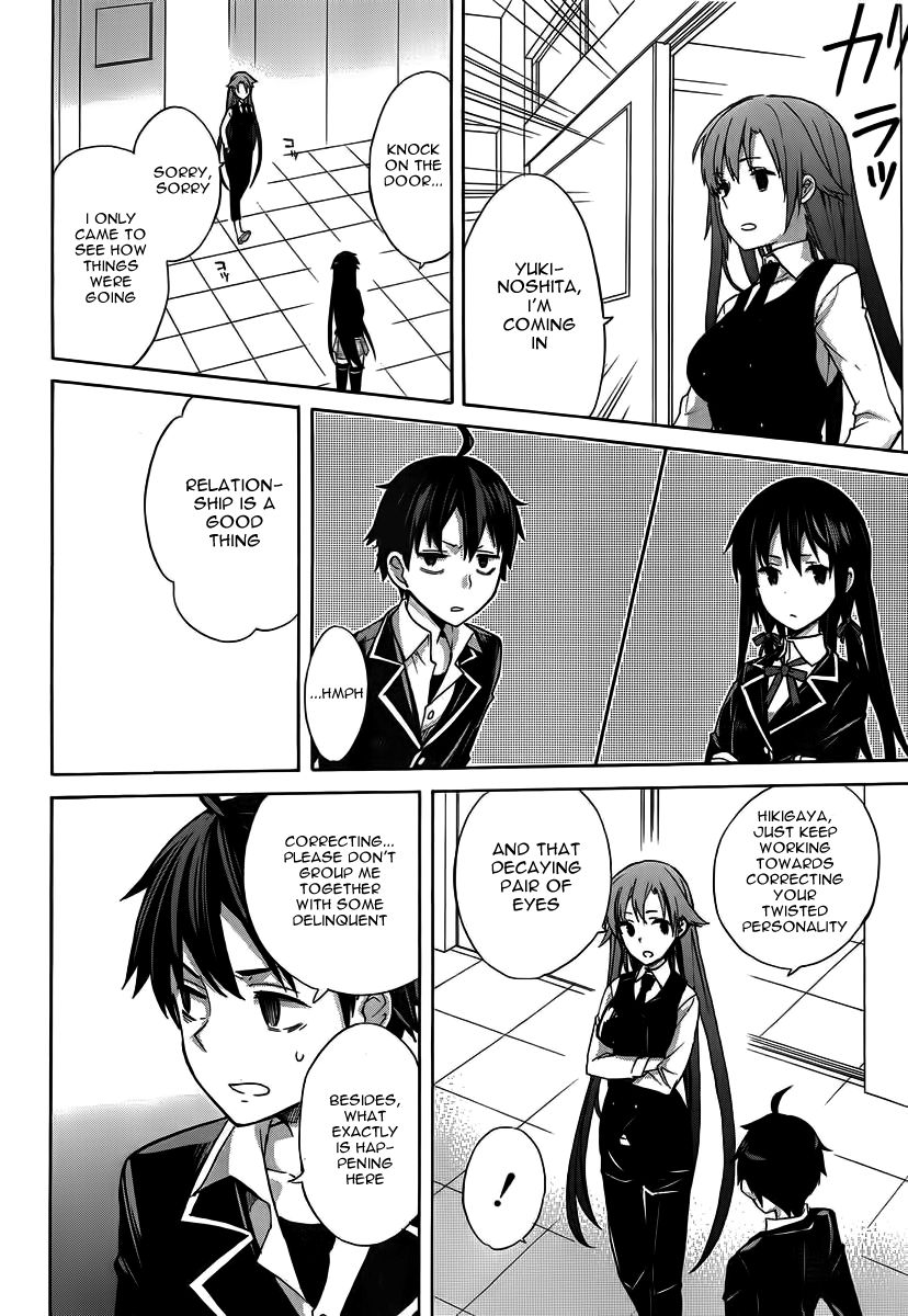 Yahari Ore no Seishun Love Come wa Machigatteiru. chapter 1 page 34