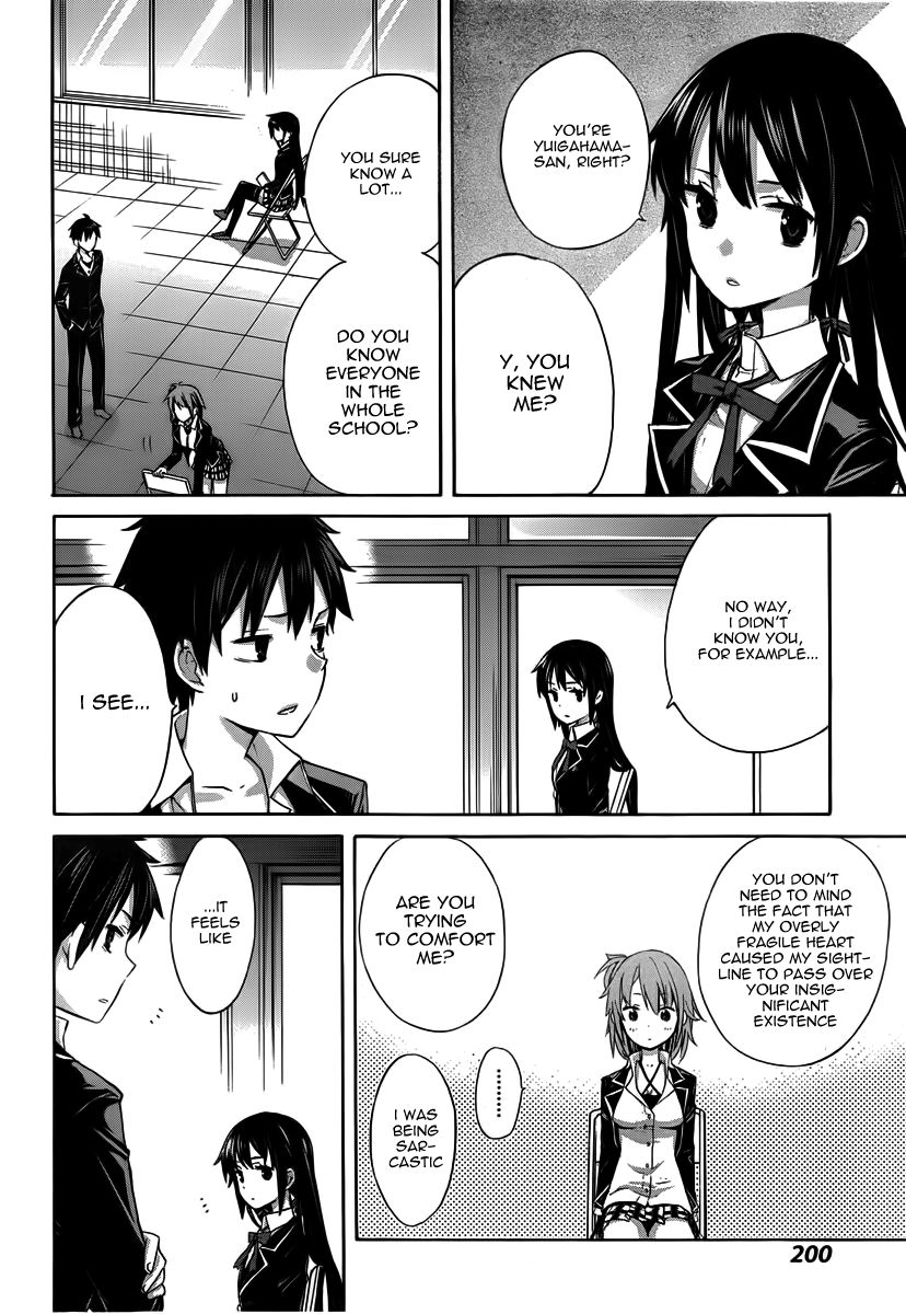 Yahari Ore no Seishun Love Come wa Machigatteiru. chapter 2 page 12