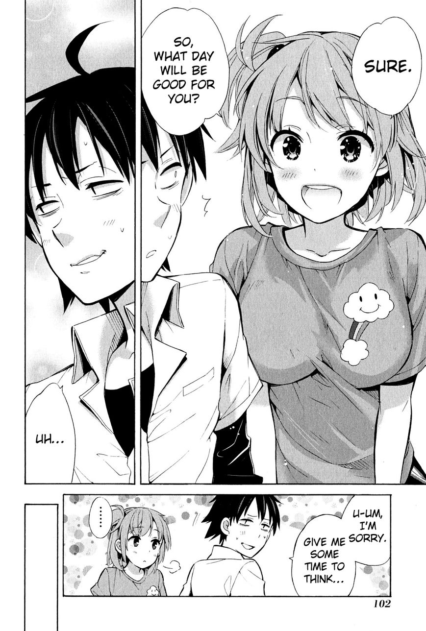 Yahari Ore no Seishun Love Come wa Machigatteiru. chapter 24 page 35