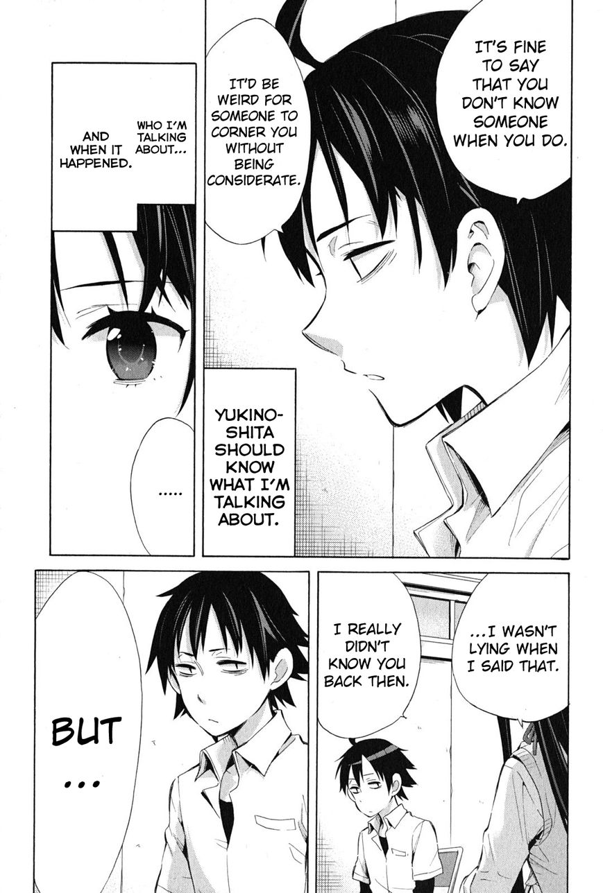 Yahari Ore no Seishun Love Come wa Machigatteiru. chapter 26 page 35