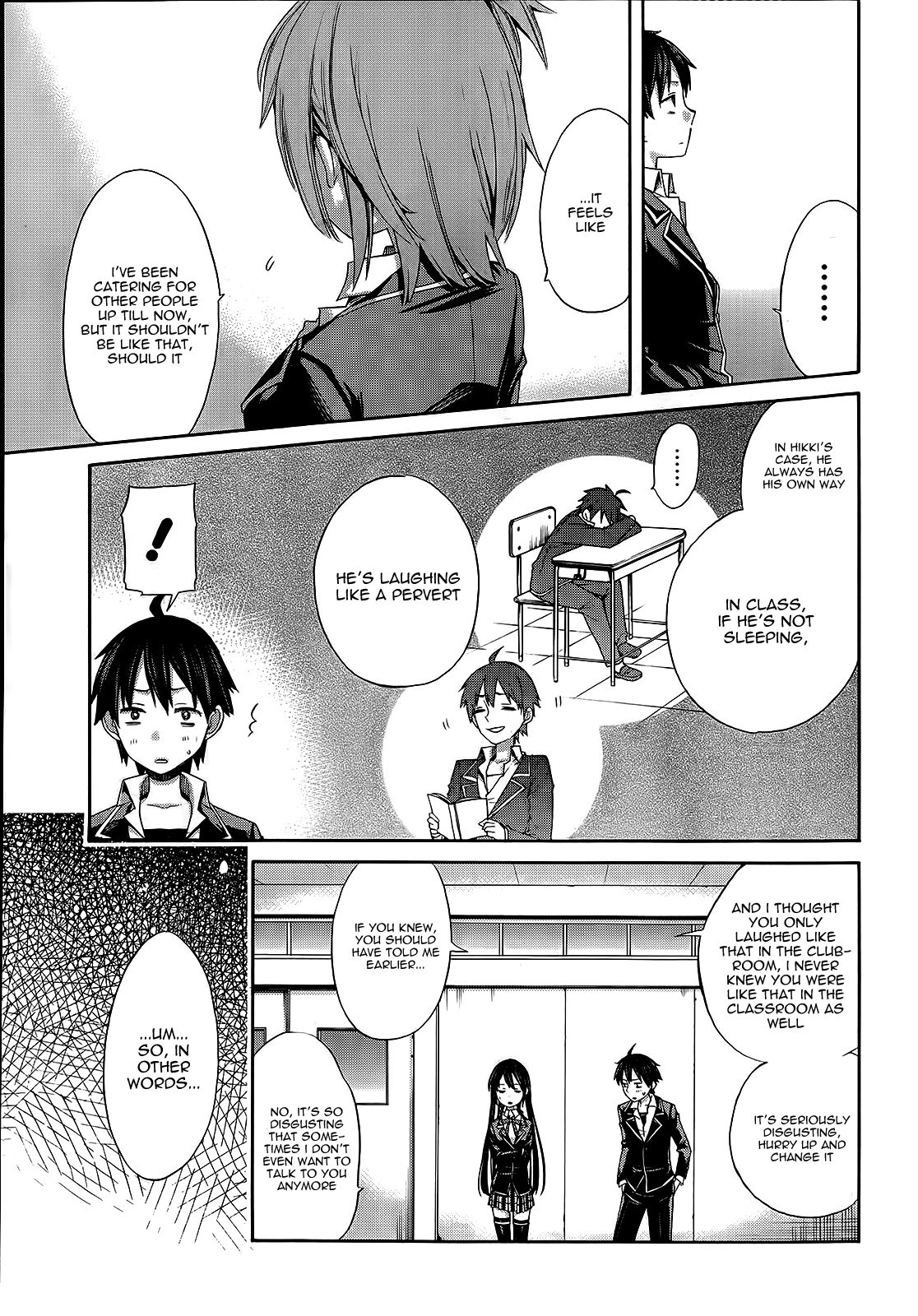 Yahari Ore no Seishun Love Come wa Machigatteiru. chapter 3 page 20