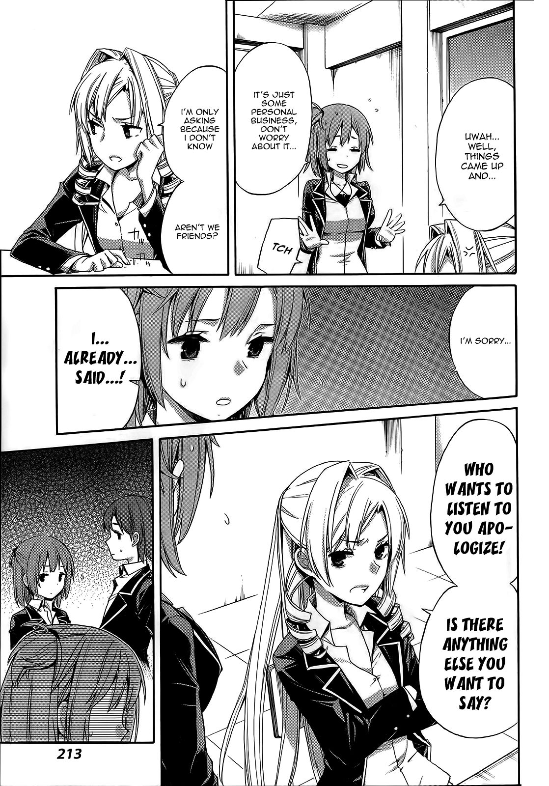 Yahari Ore no Seishun Love Come wa Machigatteiru. chapter 3 page 8