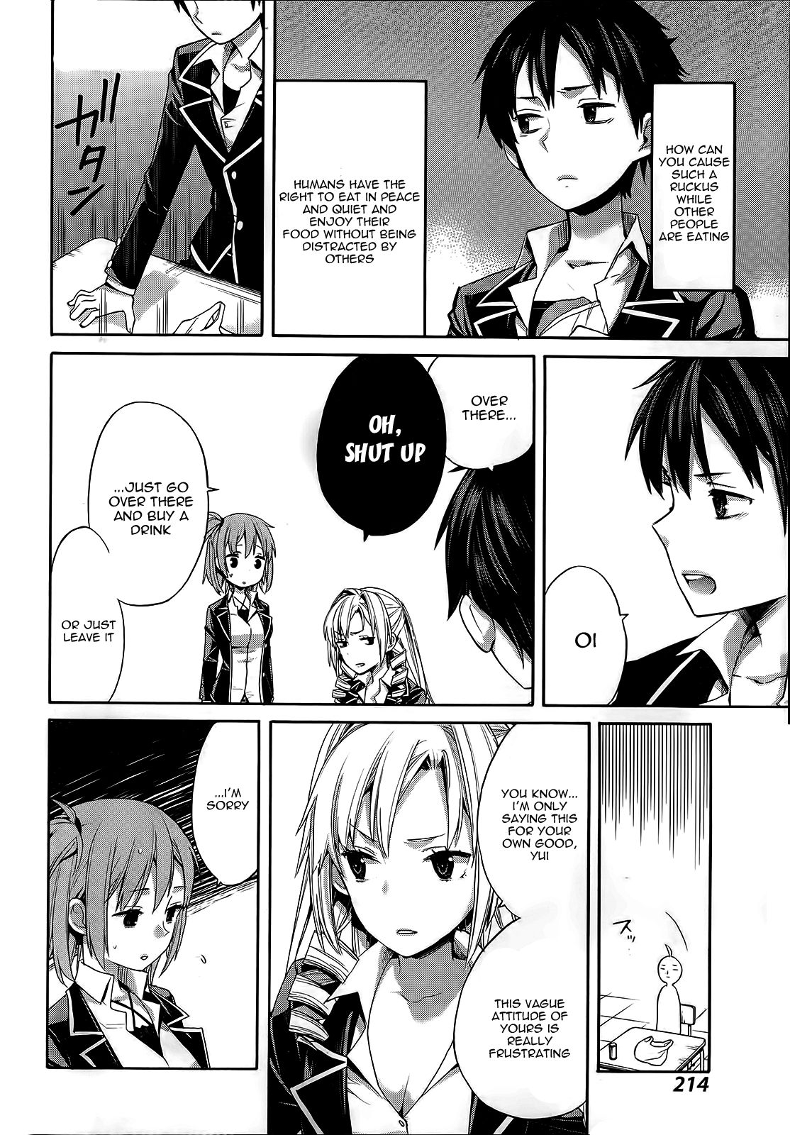 Yahari Ore no Seishun Love Come wa Machigatteiru. chapter 3 page 9