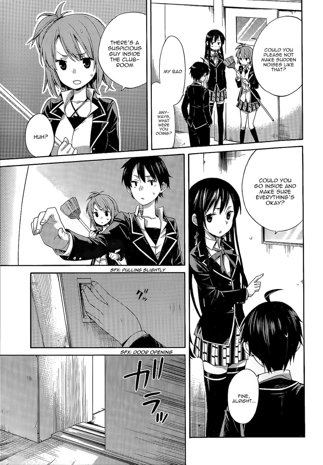 Yahari Ore no Seishun Love Come wa Machigatteiru. chapter 4 page 3