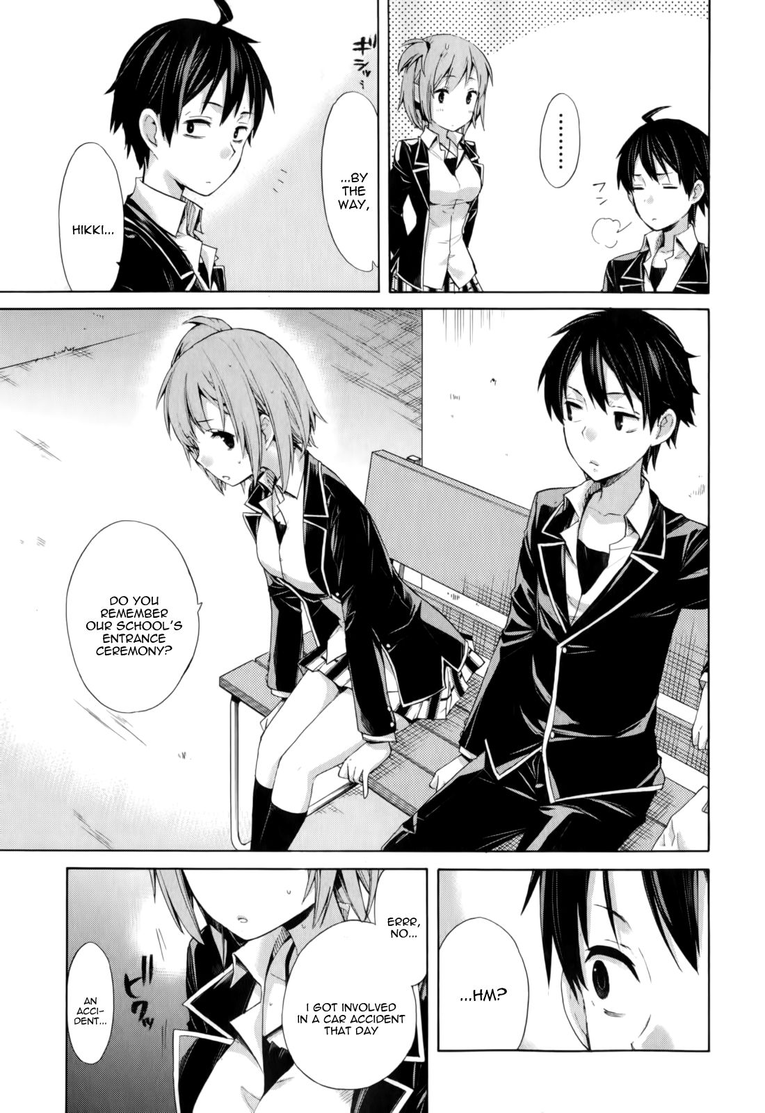 Yahari Ore no Seishun Love Come wa Machigatteiru. chapter 5 page 9