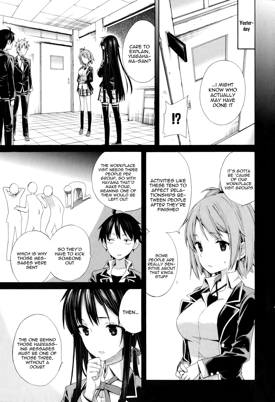 Yahari Ore no Seishun Love Come wa Machigatteiru. chapter 9 page 2