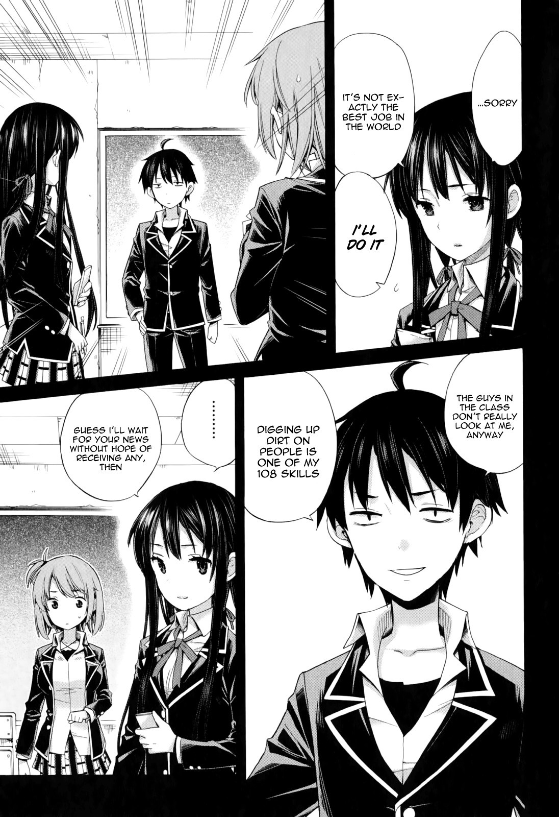 Yahari Ore no Seishun Love Come wa Machigatteiru. chapter 9 page 6